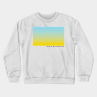 The Calif. Chicken Cafe T Shirt-Gradient Crewneck Sweatshirt